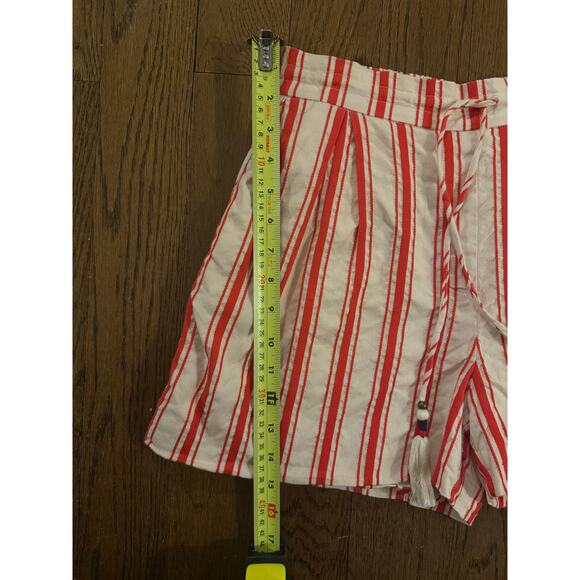 A Loves A, Red Striped Drawstring Shorts, MSRP $99 - Picture 15 of 16